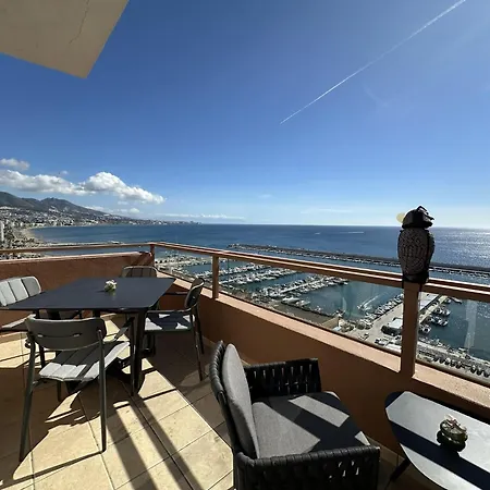 Lejlighed Atico Con Piscina Privada Y Vistas Al Mar Fuengirola